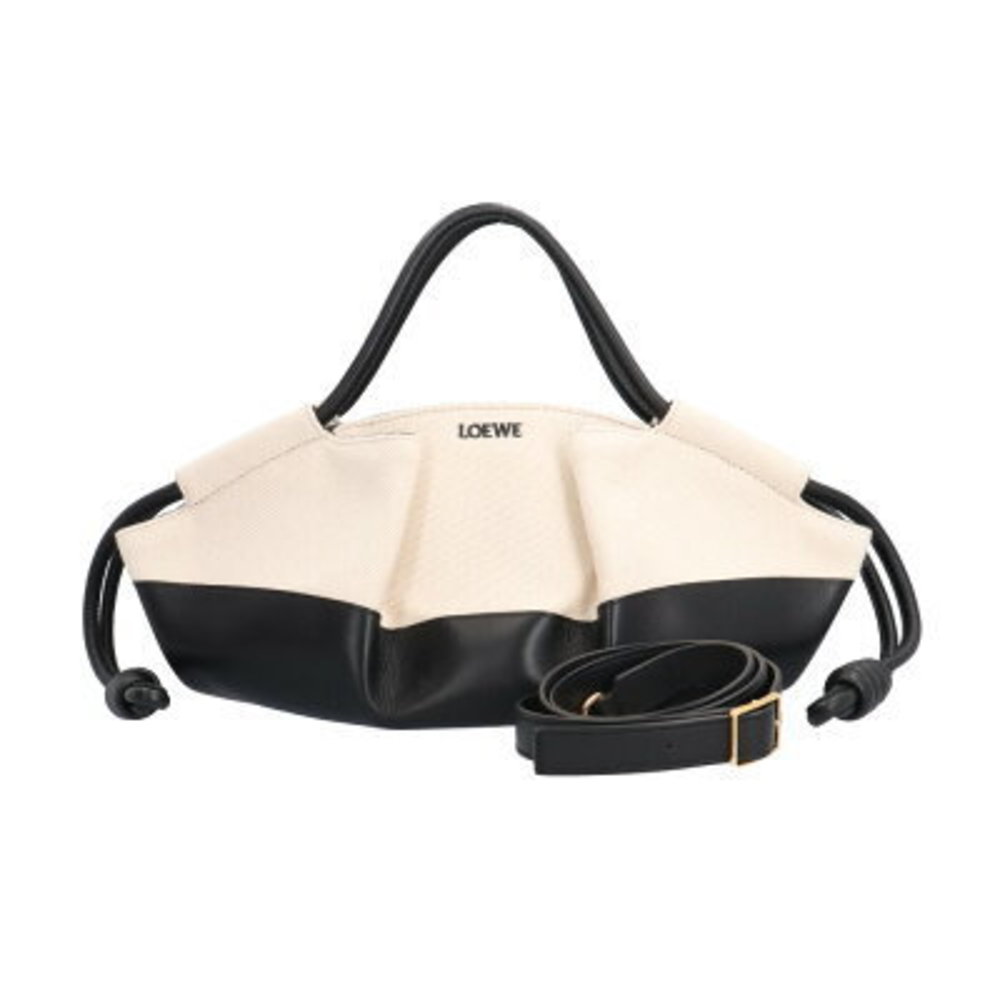 Loewe Paseo Bag Shoulder Bag Leather Beige